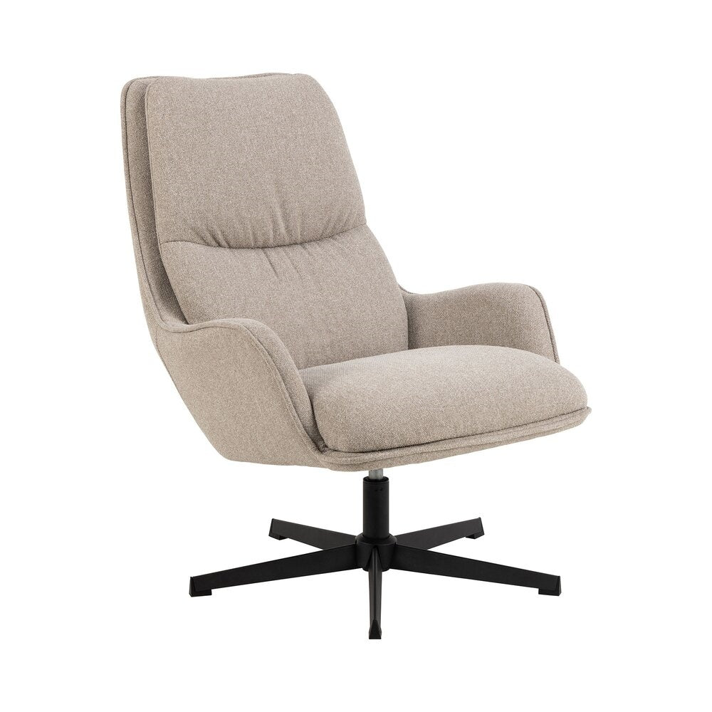 **Stijlvolle draaistoel met comfortabele bekleding**